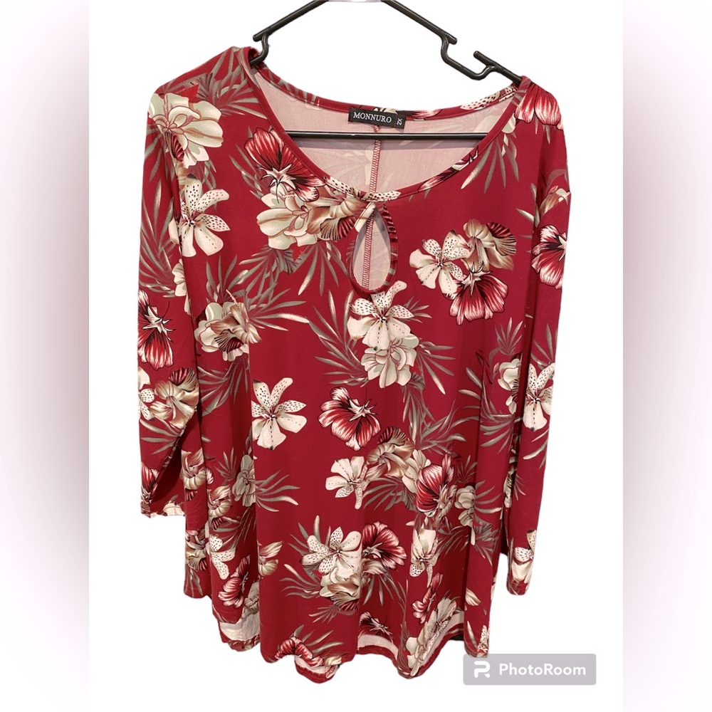 Monnuro Keyhole Tunic Sz 2X NWOT